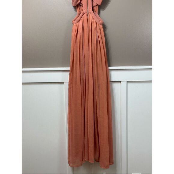 The JETSET DIARIES Revovle Carla Maxi Cut Out Detailing Lined Dress Women's XS - Picture 10 of 12